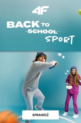 4F - gazetka promocyjna BACK TO SPORT - Nowa kolekcja dla dzieci! od środy 13.08 