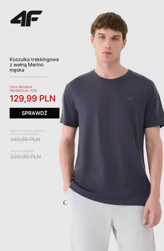 4F - gazetka promocyjna Najlepsze okazje: TREKKING od czwartku 14.08  - strona 10