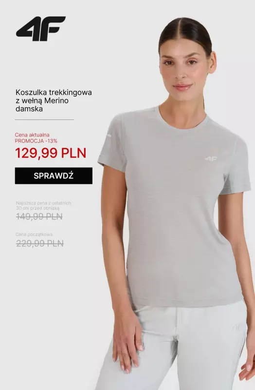 4F - gazetka promocyjna Najlepsze okazje: TREKKING   - strona 3