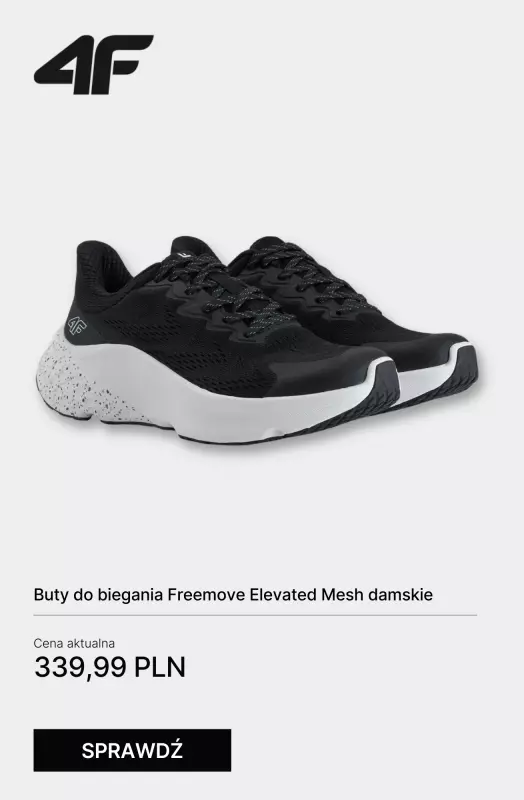 4F - gazetka promocyjna Nowa kolekcja obuwia sportowego   - strona 3