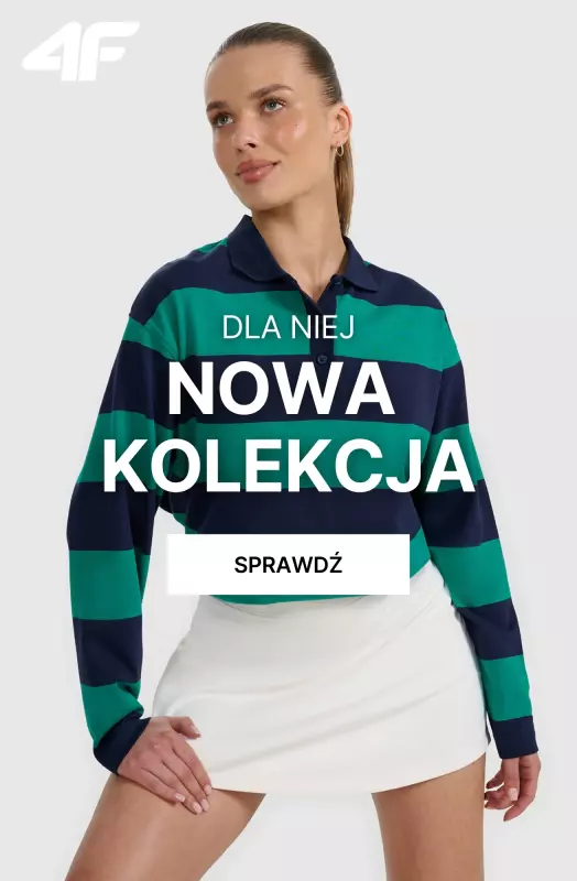 4F - gazetka promocyjna Nowości dla niej – od 49,99 zł! od poniedziałku 01.09 