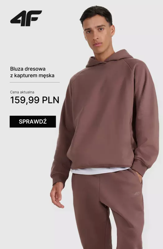 4F - gazetka promocyjna Wybrane bluzy + spodnie – w duecie za 249zł! od czwartku 04.09 do niedzieli 07.09 - strona 10