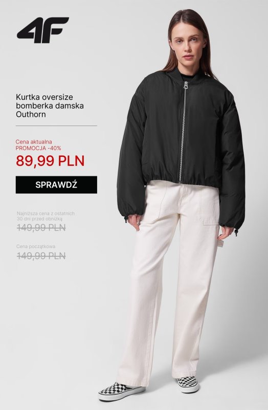 4F - gazetka promocyjna Kurtki przejściowe damskie – od 69,99 zł od piątku 05.09  - strona 7