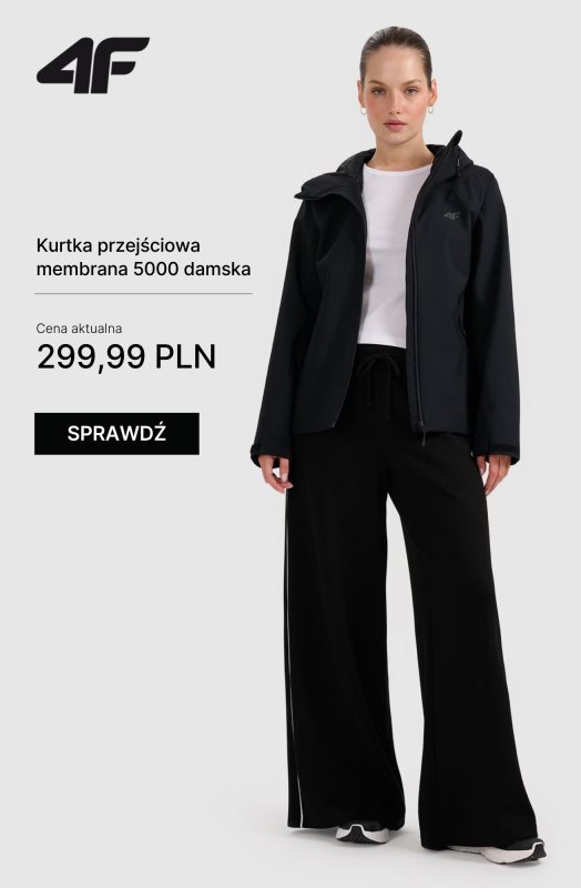 4F - gazetka promocyjna Kurtki przejściowe damskie – od 69,99 zł od piątku 05.09  - strona 4