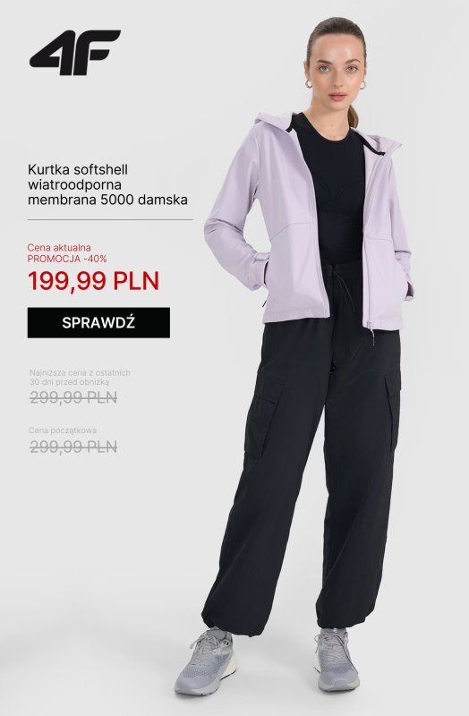 4F - gazetka promocyjna Kurtki przejściowe damskie – od 69,99 zł od piątku 05.09  - strona 11