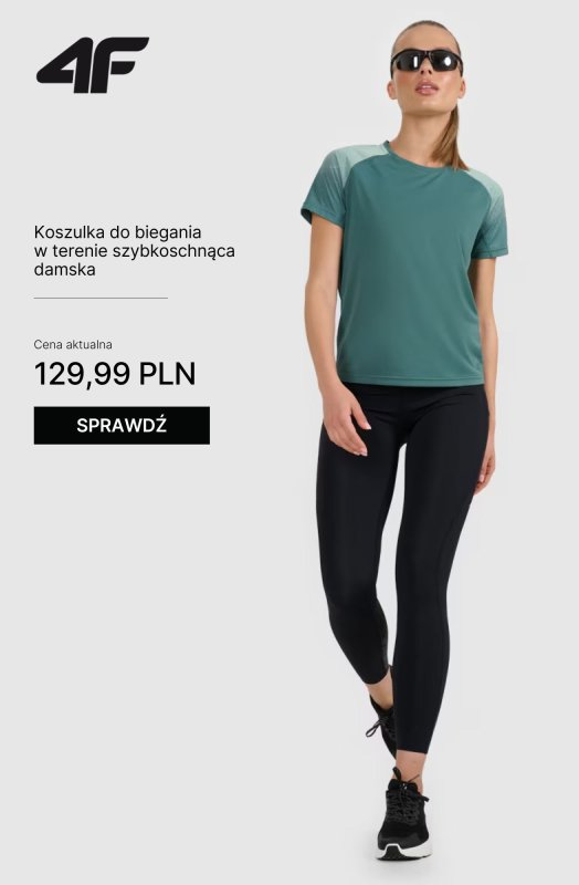 4F - gazetka promocyjna Nowa kolekcja biegowa od środy 10.09  - strona 5