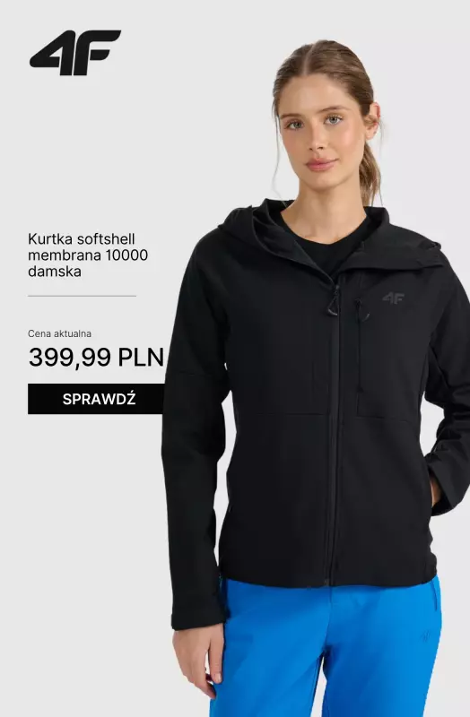 4F - gazetka promocyjna Kurtki z membraną dla niej od wtorku 30.09  - strona 10