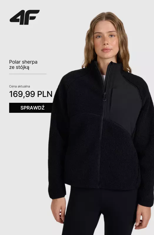 4F - gazetka promocyjna Ciepłe polary damskie – od 99,99 zł od czwartku 02.10  - strona 10