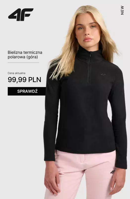 4F - gazetka promocyjna Ciepłe polary damskie – od 99,99 zł   - strona 3