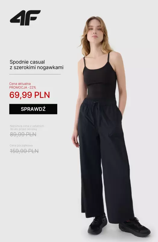 4F - gazetka promocyjna Wyprzedaż dla niej – wszystko do 100 zł!   - strona 3