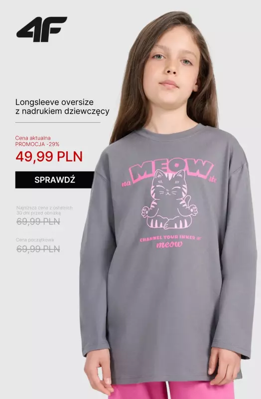 4F - gazetka promocyjna Wyprzedaż: kolekcja dziecięca do 100 zł!   - strona 2