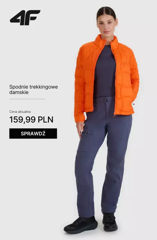 4F - gazetka promocyjna Kolekcja trekkingowa – ubierz się na szlak!   - strona 3