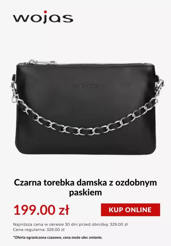 Wojas - gazetka promocyjna Torebki na wyprzedaży od środy 11.12  - strona 2