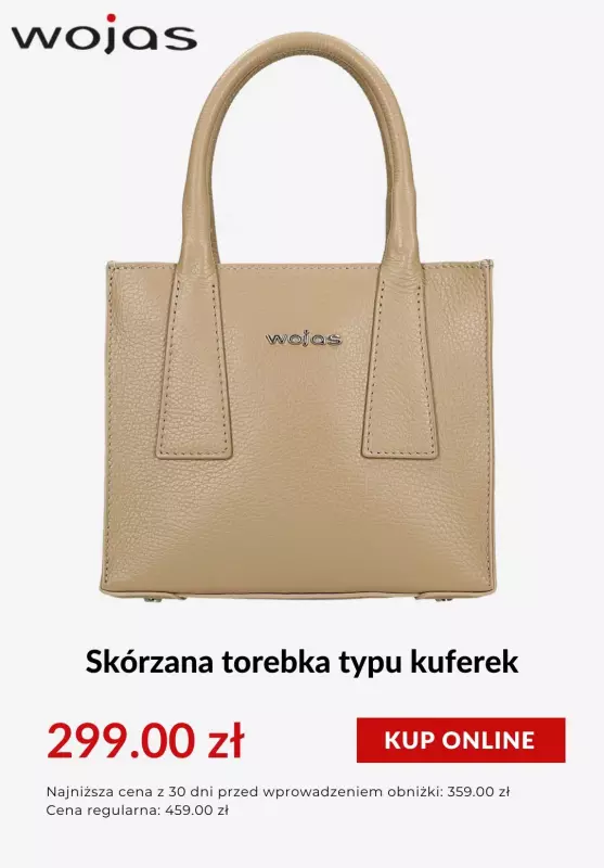 Wojas - gazetka promocyjna Do -50% na torebki   - strona 3