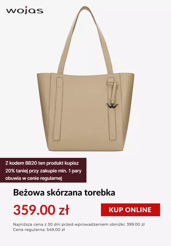 Wojas - gazetka promocyjna Do -30% na wyprzedaż od środy 10.09 do wtorku 16.09 - strona 2