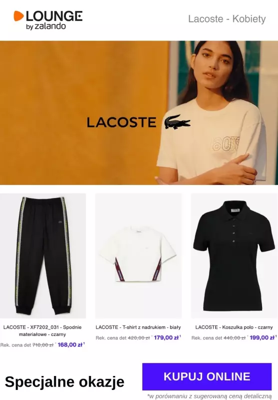 Lacoste shop zalando lounge