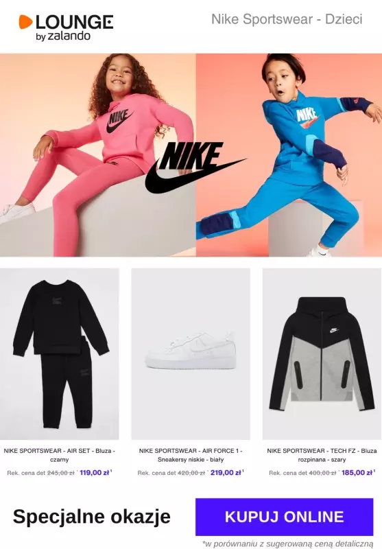 Lounge by Zalando - gazetka promocyjna Black Friday Week do -80% -  Nike Sportswear, Pinko od piątku 22.11 do poniedziałku 25.11 - strona 4