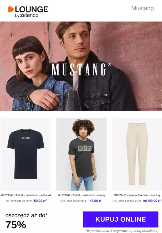 Lounge by Zalando - gazetka promocyjna Do -75% Mustang od piątku 20.12 do poniedziałku 23.12