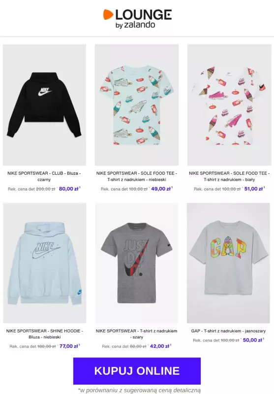 Lounge by Zalando - gazetka promocyjna Do -80% styl streetwear dla dzieci od piątku 14.03 do niedzieli 16.03 - strona 2