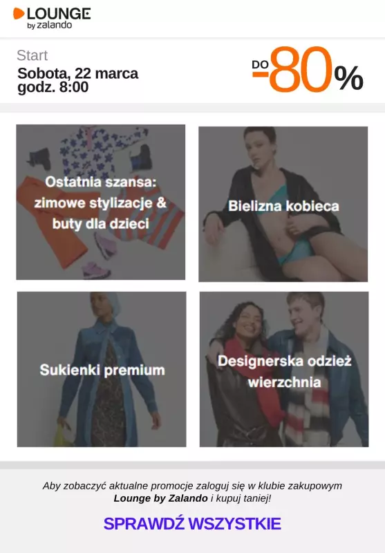 Lounge by Zalando - gazetka promocyjna Do -80% promocje na wybrane marki na WEEKEND! od soboty 22.03 do niedzieli 23.03 - strona 7