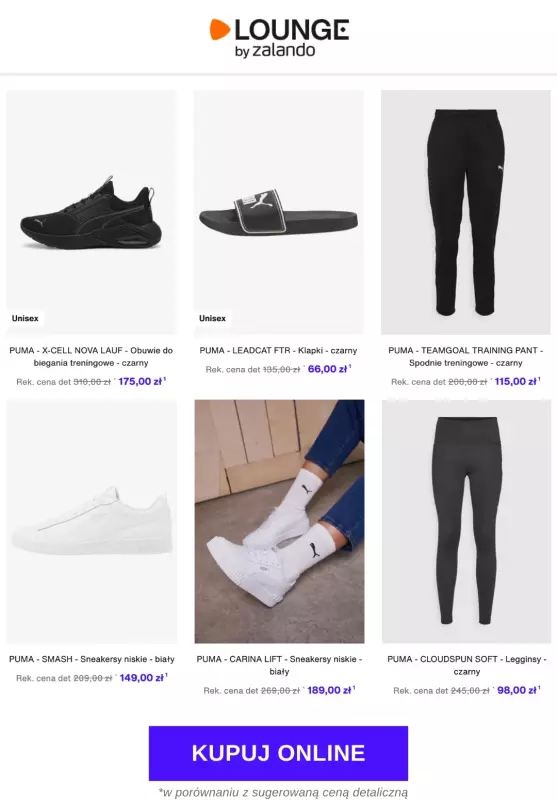 Lounge by Zalando - gazetka promocyjna Do -80% Puma od poniedziałku 31.03 do czwartku 03.04 - strona 2