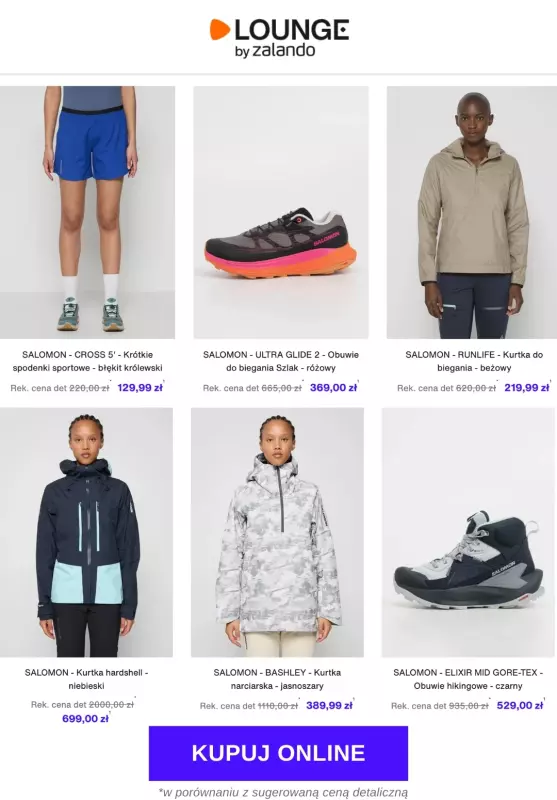 Lounge by Zalando - gazetka promocyjna Specjalne okazje: Salomon   - strona 3