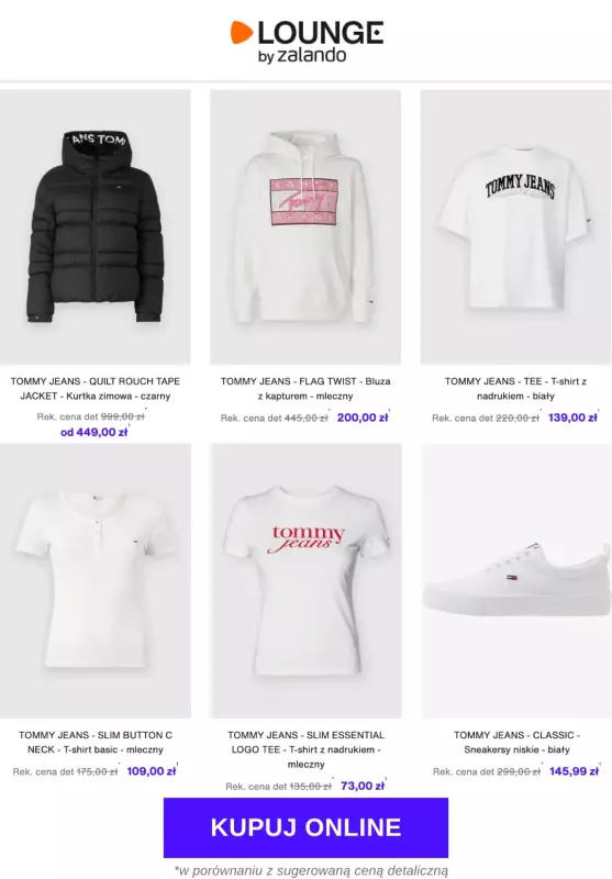 Lounge by Zalando - gazetka promocyjna Specjalne okazje: Tommy Jeans od środy 30.04 do niedzieli 04.05 - strona 6