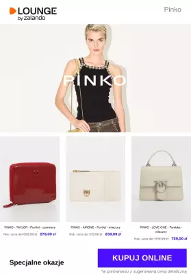 Lounge by Zalando - gazetka promocyjna Specjalne okazje: Pinko od poniedziałku 05.05 do środy 07.05