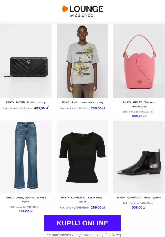 Lounge by Zalando - gazetka promocyjna Specjalne okazje: Pinko od poniedziałku 05.05 do środy 07.05 - strona 4
