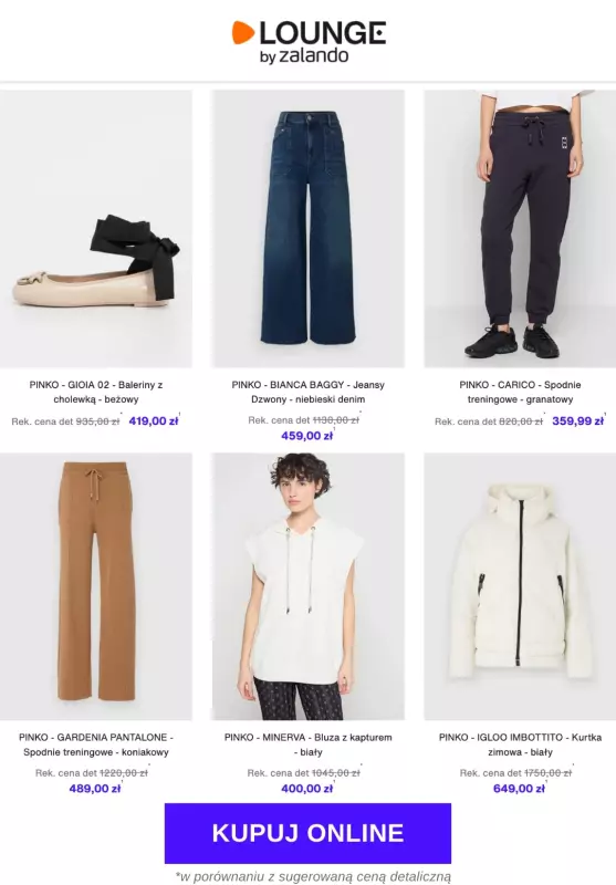 Lounge by Zalando - gazetka promocyjna Specjalne okazje: Pinko od poniedziałku 05.05 do środy 07.05 - strona 3