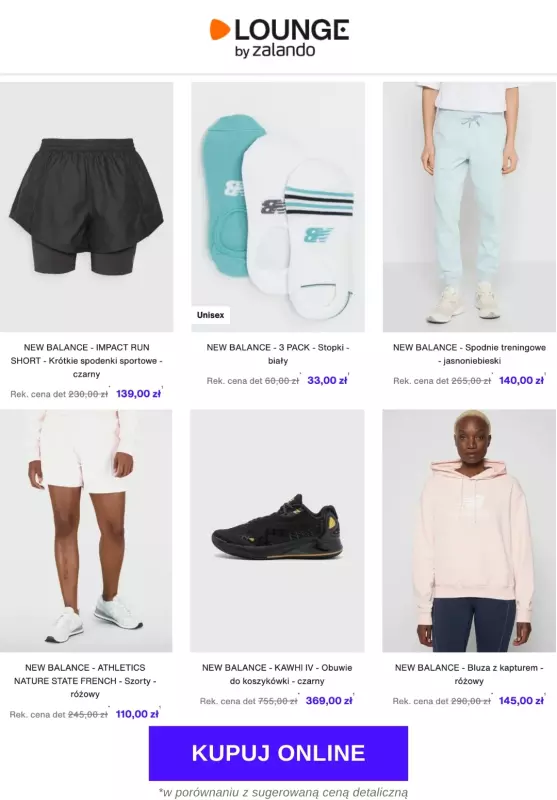 Lounge by Zalando - gazetka promocyjna Specjalne okazje: New Balance   - strona 3