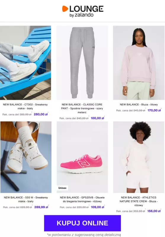 Lounge by Zalando - gazetka promocyjna Specjalne okazje: New Balance   - strona 2