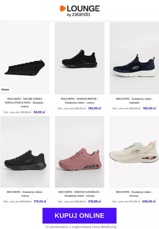Lounge by Zalando - gazetka promocyjna Specjalne okazje: Skechers   - strona 2