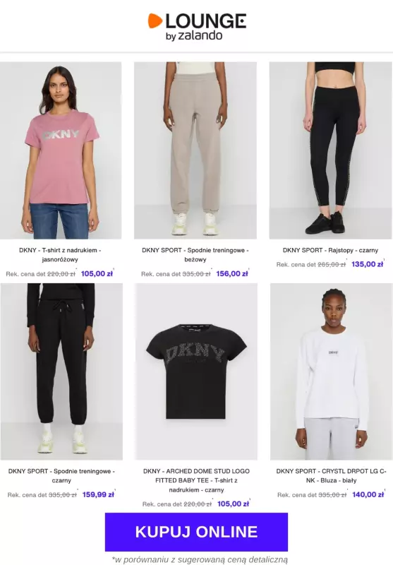 Lounge by Zalando - gazetka promocyjna Do -77% DKNY   - strona 3