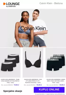 Lounge by Zalando - gazetka promocyjna Specjalne okazje: Calvin Klein - Bielizna od wtorku 13.05 do piątku 16.05