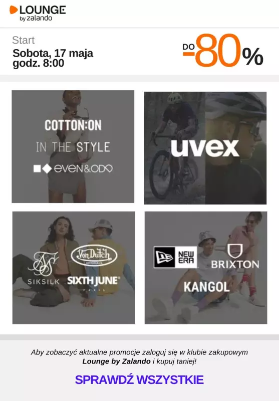 Lounge by Zalando - gazetka promocyjna Do -80% promocje na wybrane marki na WEEKEND! od soboty 17.05 do niedzieli 18.05 - strona 2