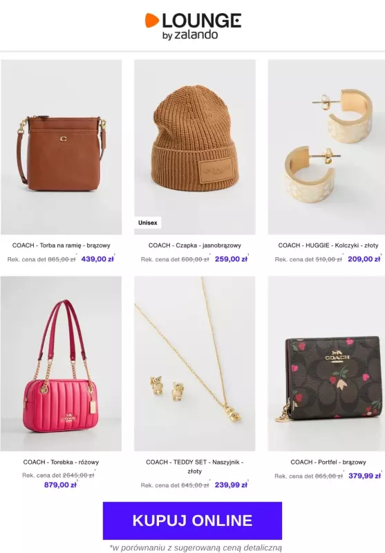 Lounge by Zalando - gazetka promocyjna Specjalne okazje:  Coach od poniedziałku 19.05 do piątku 23.05 - strona 2