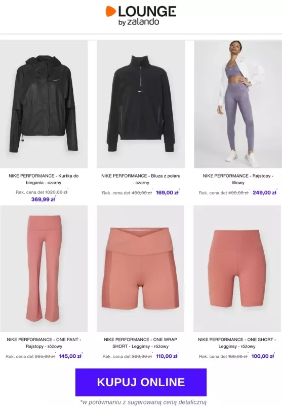 Lounge by Zalando - gazetka promocyjna Specjalne okazje Nike Performance od środy 21.05 do soboty 24.05 - strona 4
