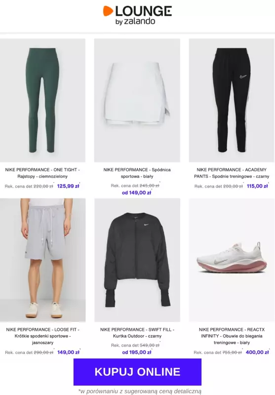 Lounge by Zalando - gazetka promocyjna Specjalne okazje Nike Performance   - strona 2