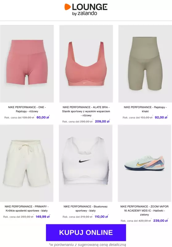 Lounge by Zalando - gazetka promocyjna Specjalne okazje Nike Performance od środy 21.05 do soboty 24.05 - strona 5