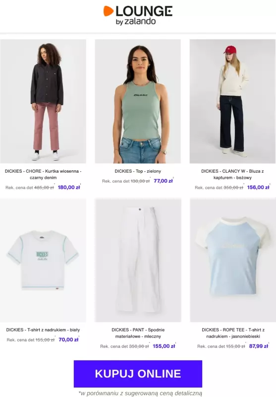 Lounge by Zalando - gazetka promocyjna Do -75% Dickies od piątku 23.05 do wtorku 27.05 - strona 4