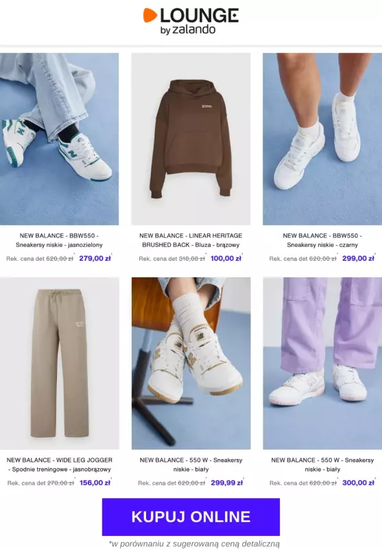 Lounge by Zalando - gazetka promocyjna Specjalne okazje: New Balance od środy 28.05 do piątku 30.05 - strona 2