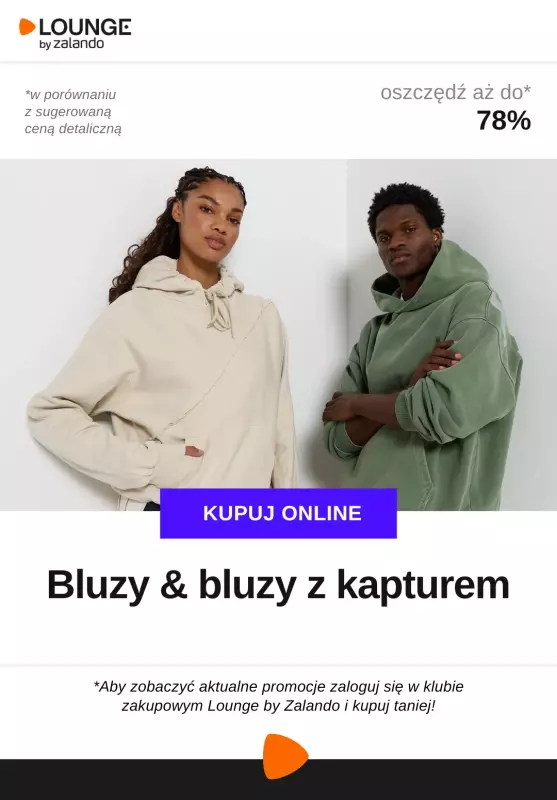 Lounge by Zalando - gazetka promocyjna Do -78% bluzy & bluzy z kapturem  