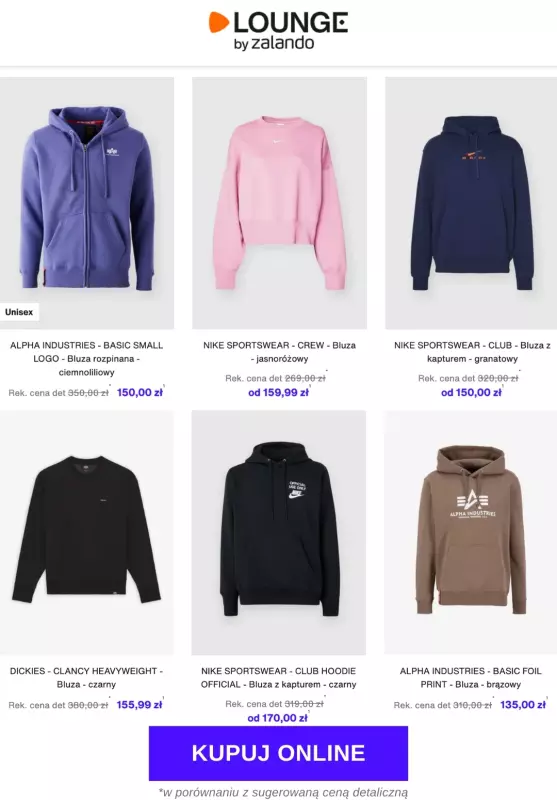 Lounge by Zalando - gazetka promocyjna Do -78% bluzy & bluzy z kapturem   - strona 3