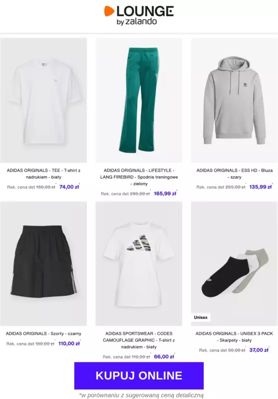 Lounge by Zalando - gazetka promocyjna Do -80%  adidas Originals   - strona 3
