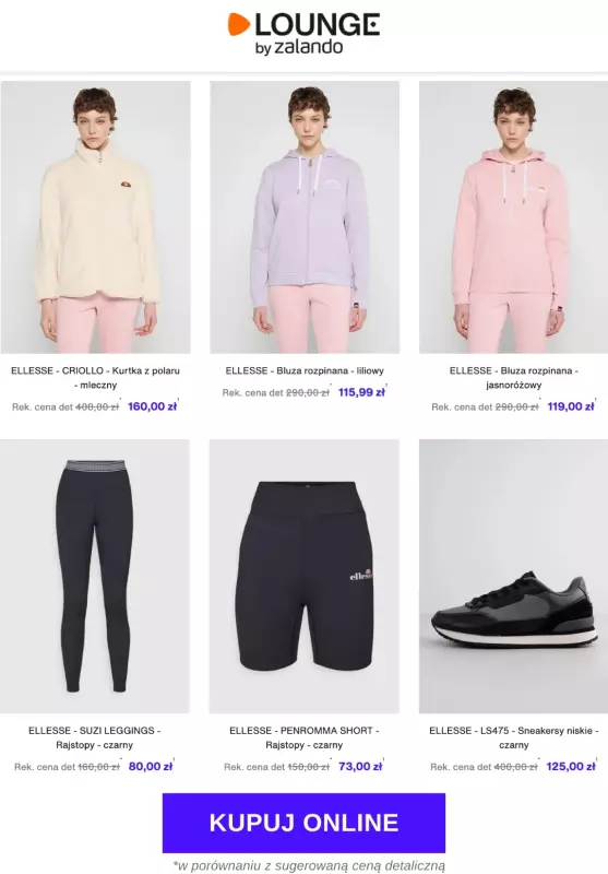 Lounge by Zalando - gazetka promocyjna Do -80% Ellesse od środy 04.06 do soboty 07.06 - strona 5