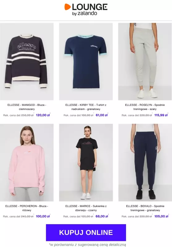 Lounge by Zalando - gazetka promocyjna Do -80% Ellesse   - strona 2