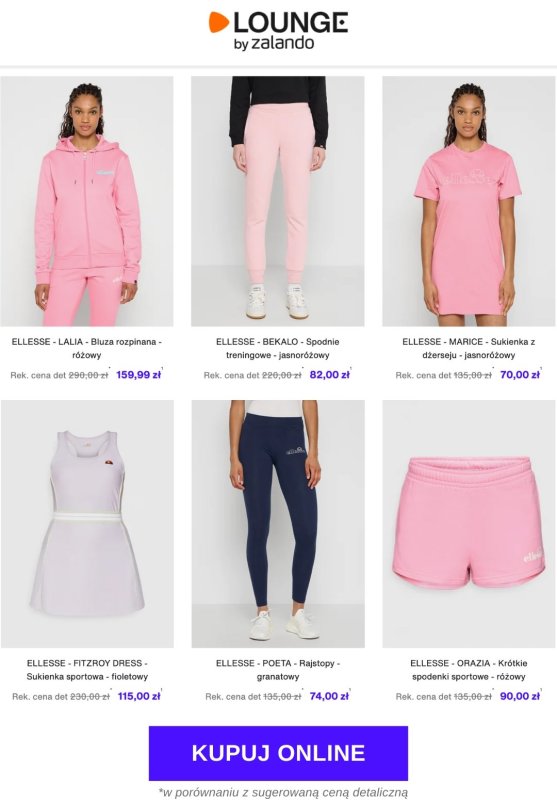 Lounge by Zalando - gazetka promocyjna Do -80% Ellesse od środy 04.06 do soboty 07.06 - strona 3