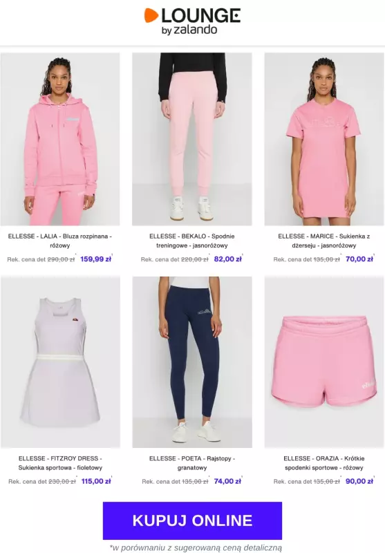 Lounge by Zalando - gazetka promocyjna Do -80% Ellesse   - strona 3