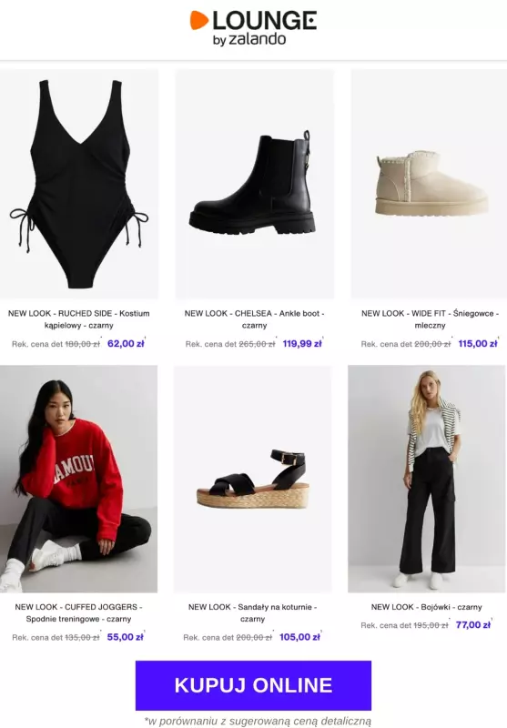 Lounge by Zalando - gazetka promocyjna Do -80% New Look od czwartku 05.06 do soboty 07.06 - strona 6